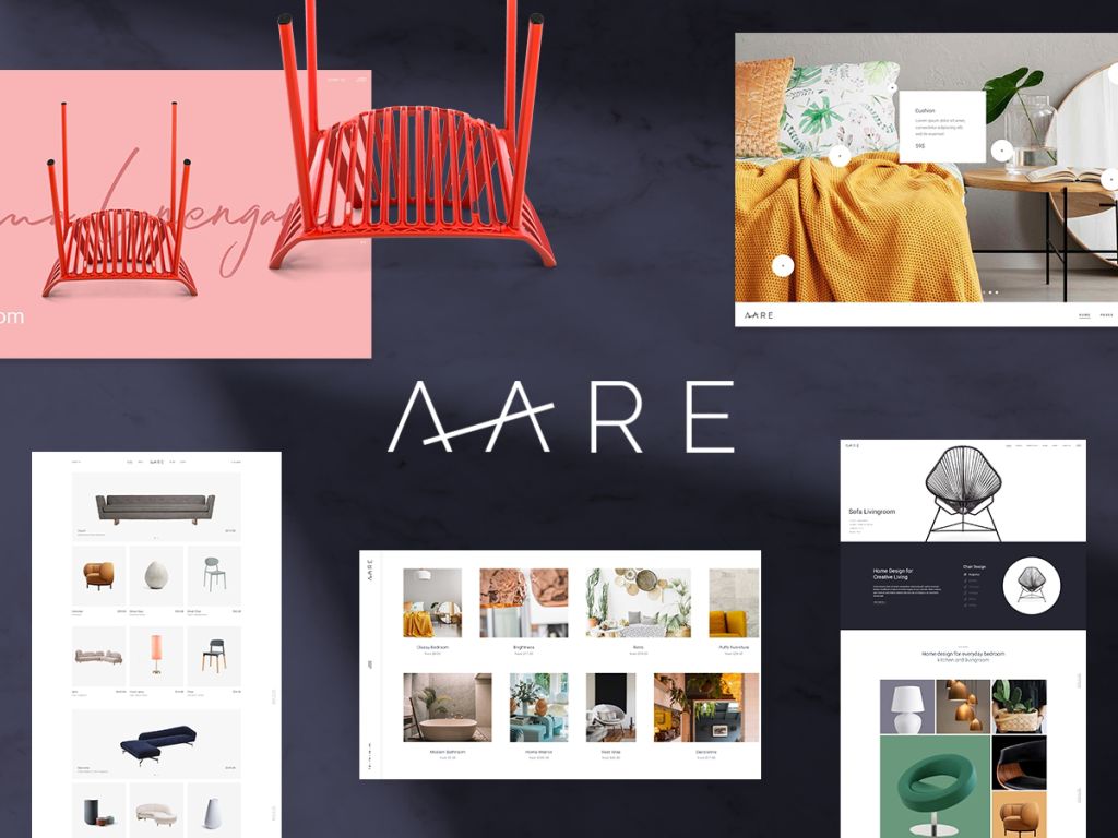 Furniture Store WordPress Theme - Aare