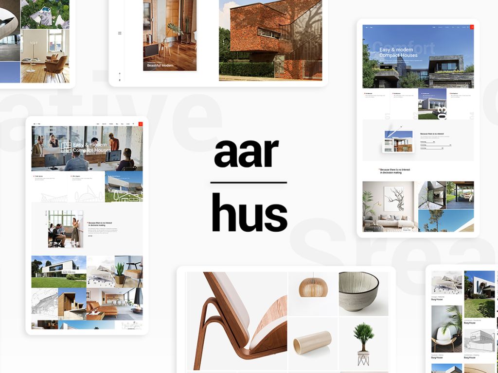 Multipurpose Architect WordPress Theme - Arhus