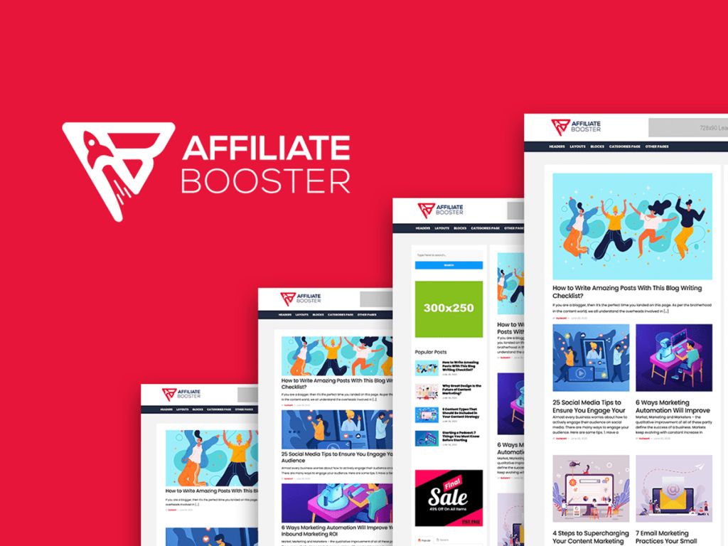 Affiliate Booster WordPress Theme