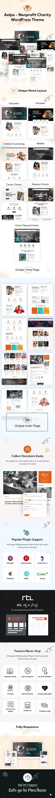 Premium Charity WordPress Theme