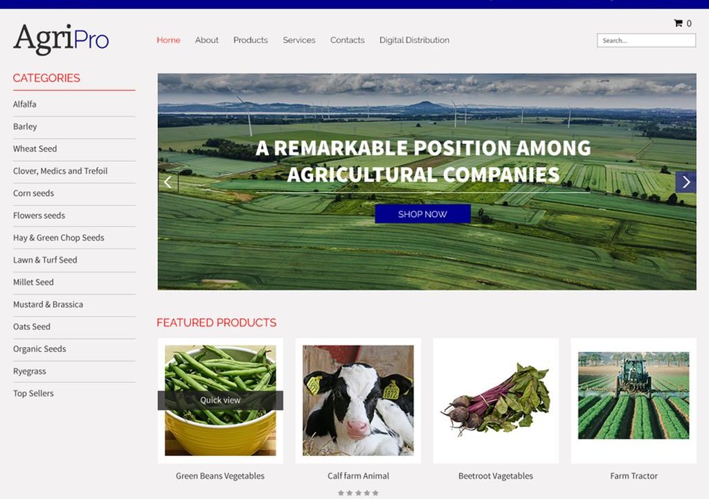 Agripro WordPress Theme